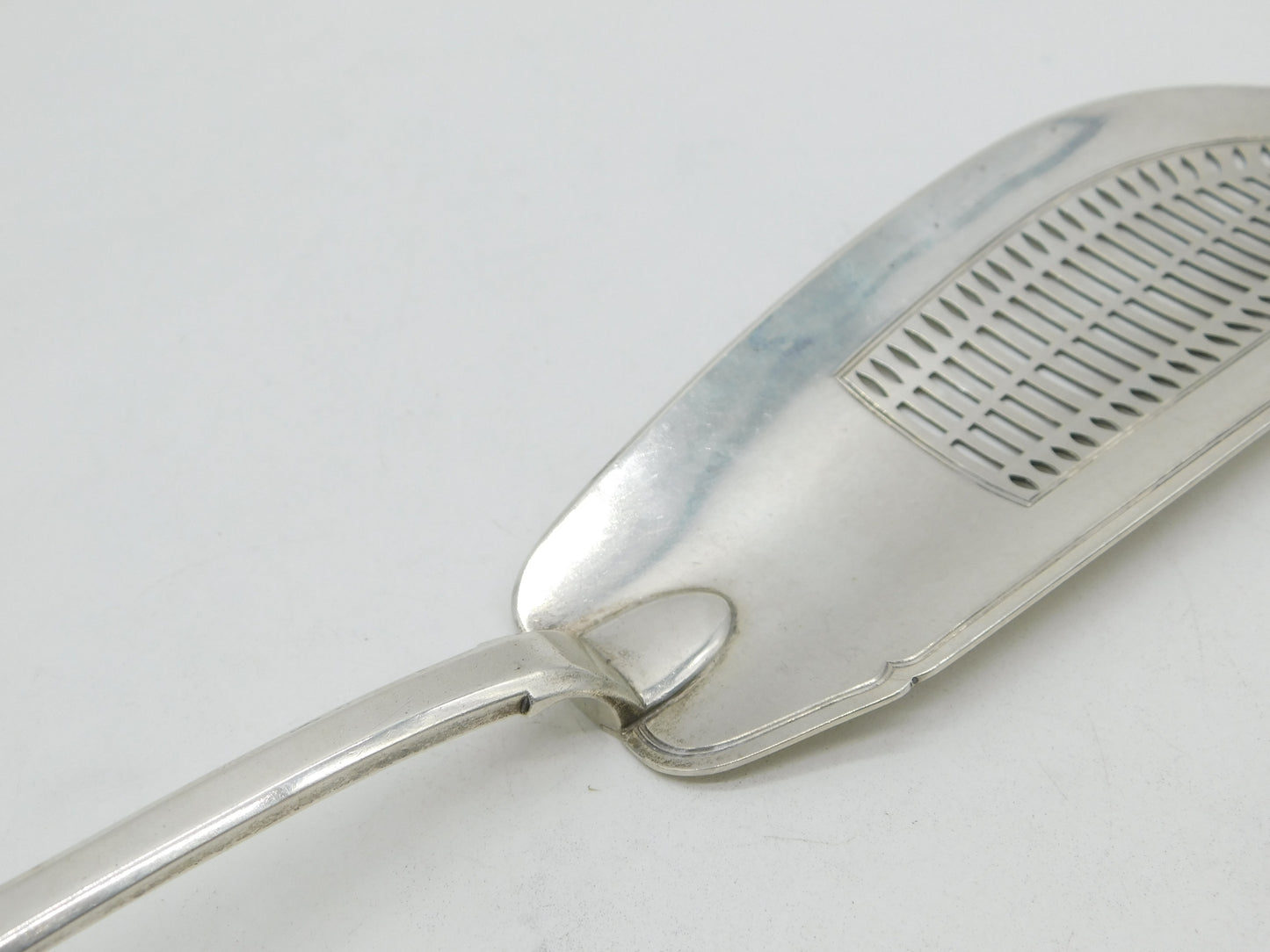George III Sterling Silver Fish Slice Antique 1812 London William, Samuel Knight