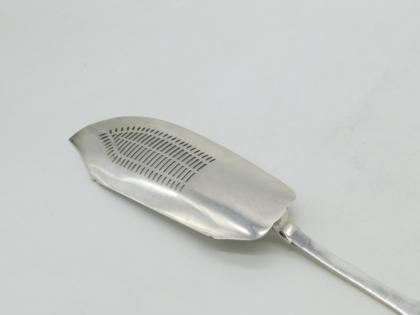 George III Sterling Silver Fish Slice Antique 1812 London William, Samuel Knight