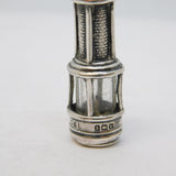 Sterling Silver Lucky Miner's Lamp Charm Pendant Fob Antique 1920 Birmingham