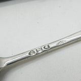 Victorian Boxed Sterling Silver Hanoverian Presentation Spoon Antique 1893 London