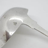 George III Aberdeen Scottish Provincial Sterling Silver Ladle Antique William Jamieson