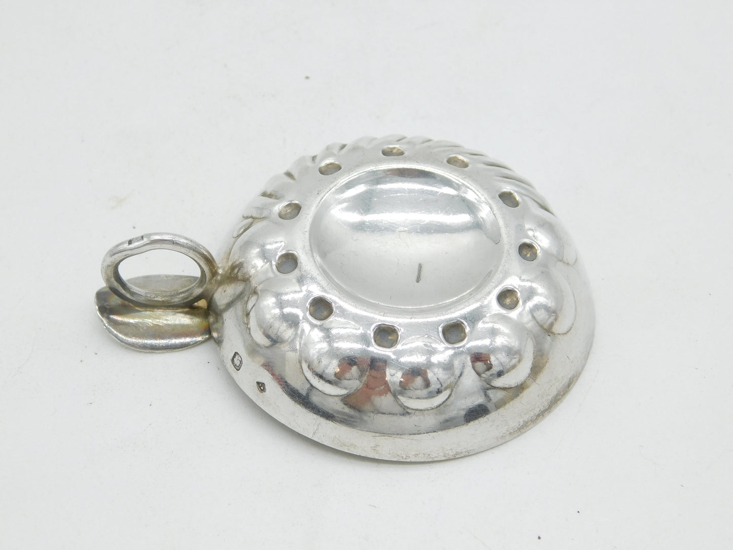 19th Century French .950 Silver Small Tastevin Wine Cup Antique c1880