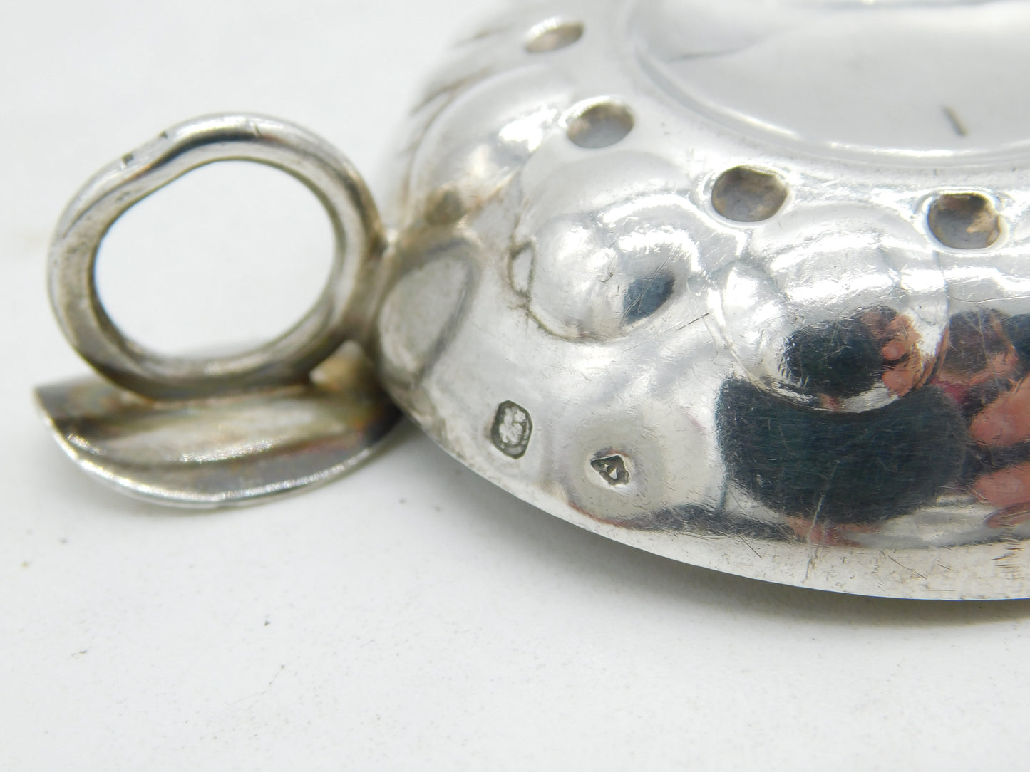 19th Century French .950 Silver Small Tastevin Wine Cup Antique c1880
