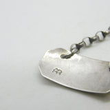 George III Sterling Silver Chilli Sauce Label Antique c1800 Phipps & Robinson