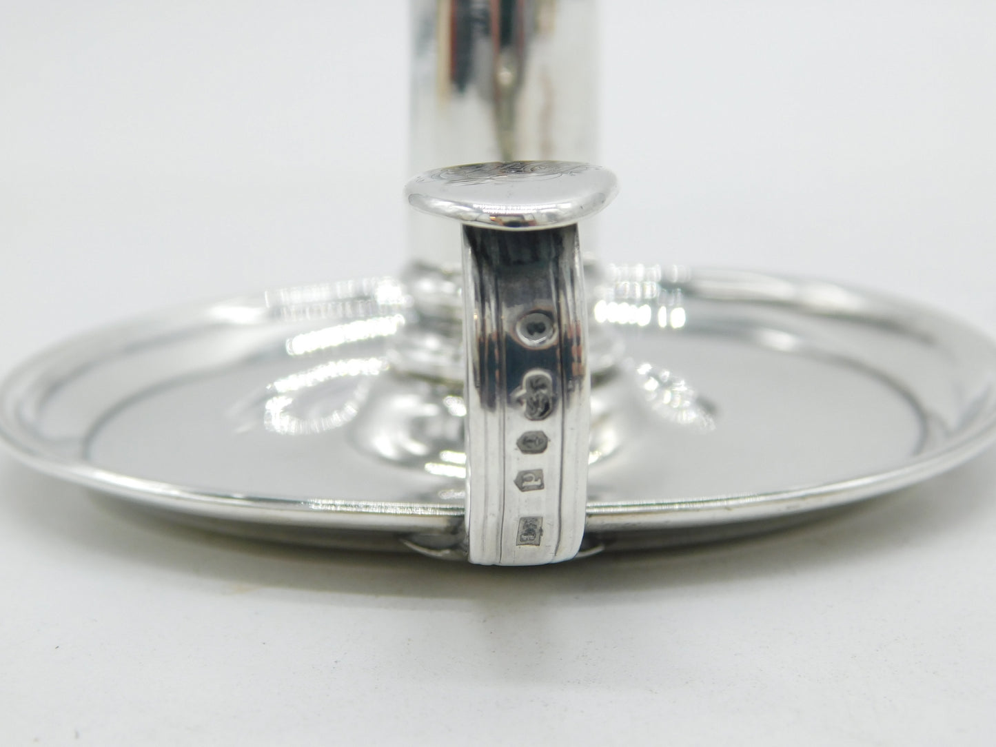 Matthew Boulton George III Sterling Silver Candle Taper Stick Antique 1801 Birmingham