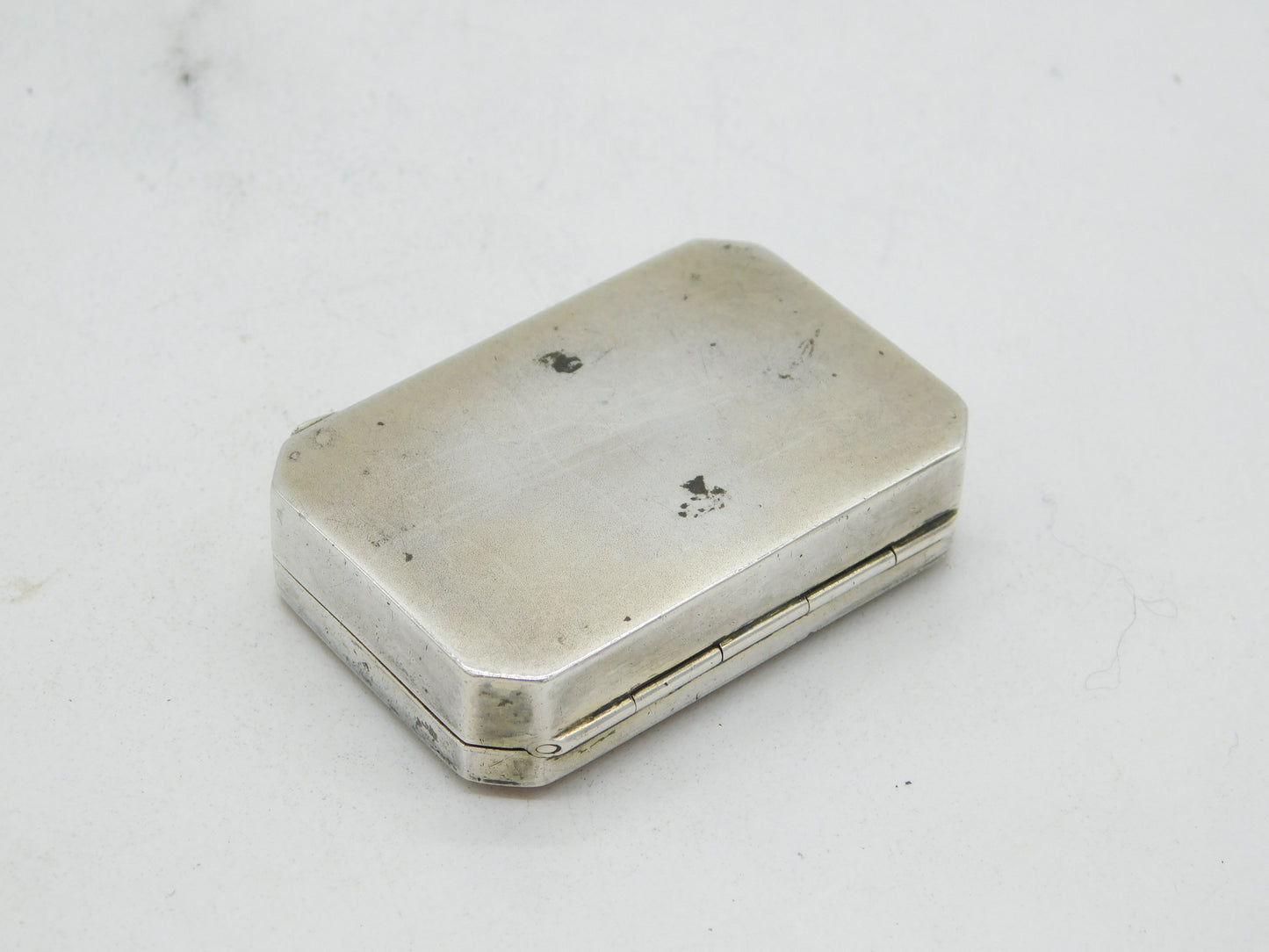 Sterling Silver, Red Guilloche Enamel, Marcasite Compact Box Antique 1928 Deco