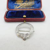 Rare Braemar Sterling Silver Buckle Kilt Brooch Pin William W. Randall Antique