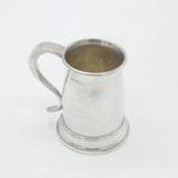Sterling Silver Half Pint Tankard Mug Antique 1921 Birmingham Roberts & Dore Ltd