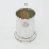 Sterling Silver Half Pint Tankard Mug Antique 1921 Birmingham Roberts & Dore Ltd