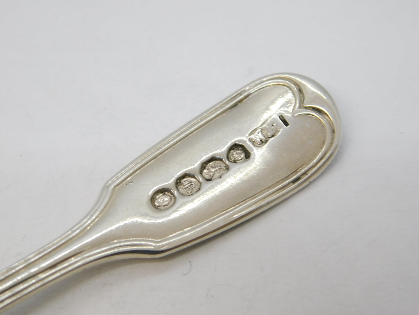 William IV Sterling Silver Eagle Crest Tea Caddy Spoon Antique 1835 London