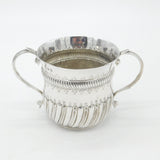 Victorian Britannia Silver Twin Handled Porringer 1892 London Arthur Sibley