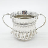 Victorian Britannia Silver Twin Handled Porringer 1892 London Arthur Sibley