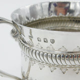 Victorian Britannia Silver Twin Handled Porringer 1892 London Arthur Sibley