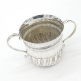 Victorian Britannia Silver Twin Handled Porringer 1892 London Arthur Sibley