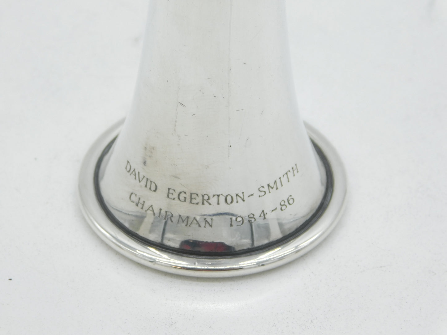Victorian Sterling Silver Hunting Horn Novelty Cigar Table Lighter Antique 1900 London