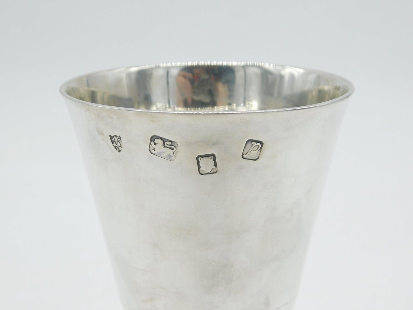 Sterling Silver Wine Goblet or Chalice Vintage 1970 London