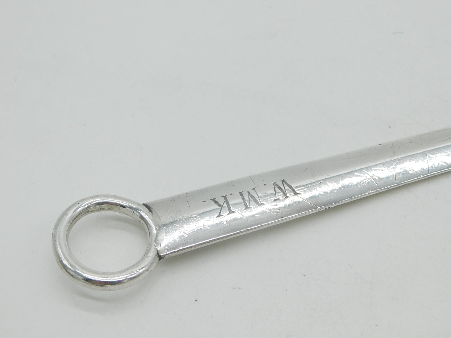 George III Sterling Silver Meat Skewer Antique 1820 London James Wilks