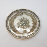 Sterling Silver 'Warwickshire Agricultural Society' Medal Antique 1928 Art Deco