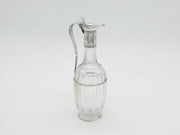 George III Sterling Silver Topped Cruet Sauce Jug Antique 1785 Birmingham
