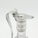 George III Sterling Silver Topped Cruet Sauce Jug Antique 1785 Birmingham