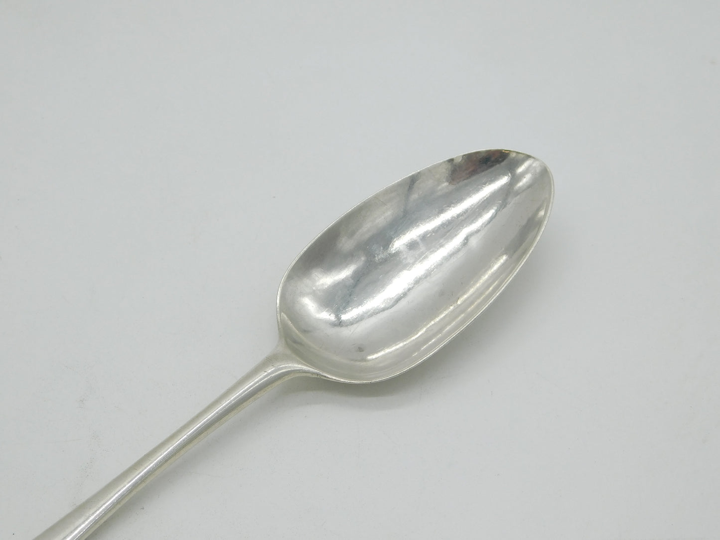 George II Sterling Silver Picture Tablespoon Antique 1758 London