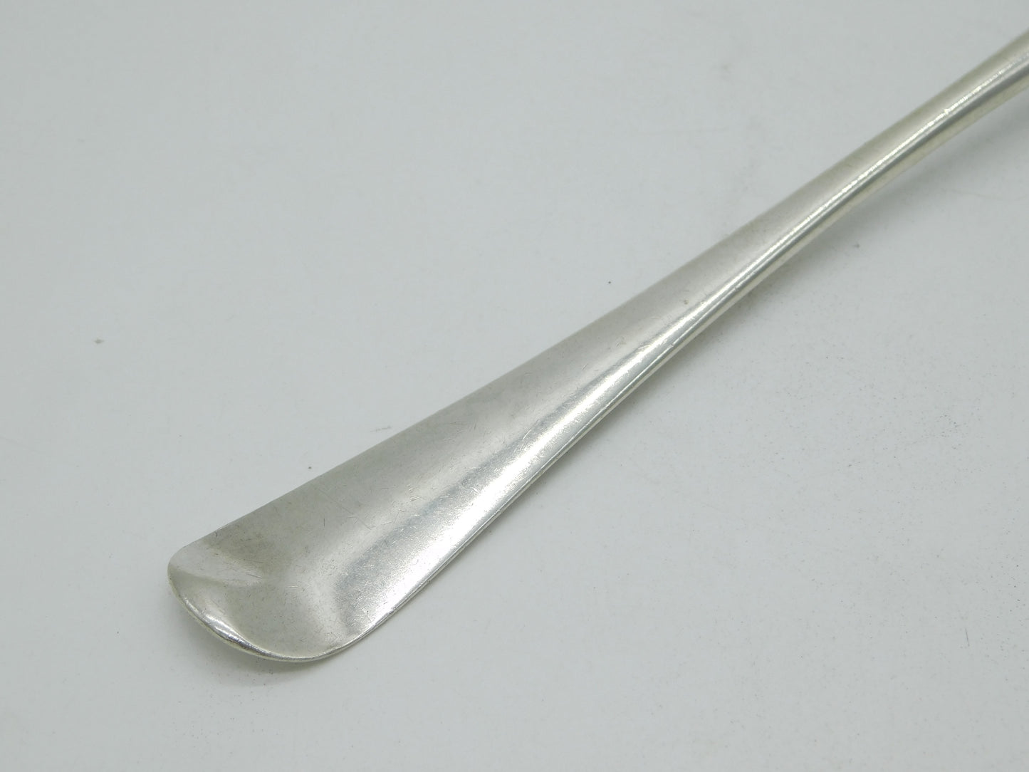 George II Sterling Silver Picture Tablespoon Antique 1758 London