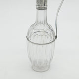 George III Sterling Silver Topped Cruet Sauce Jug Antique 1785 Birmingham