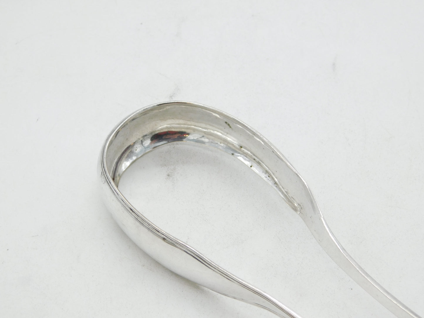 Perth Provincial George III Sterling Silver Sugar Tongs Antique John Scott c1820
