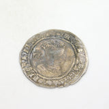 King James I English 2nd Bust Hammered Sixpence Coin 1604 Fair Condition Antique