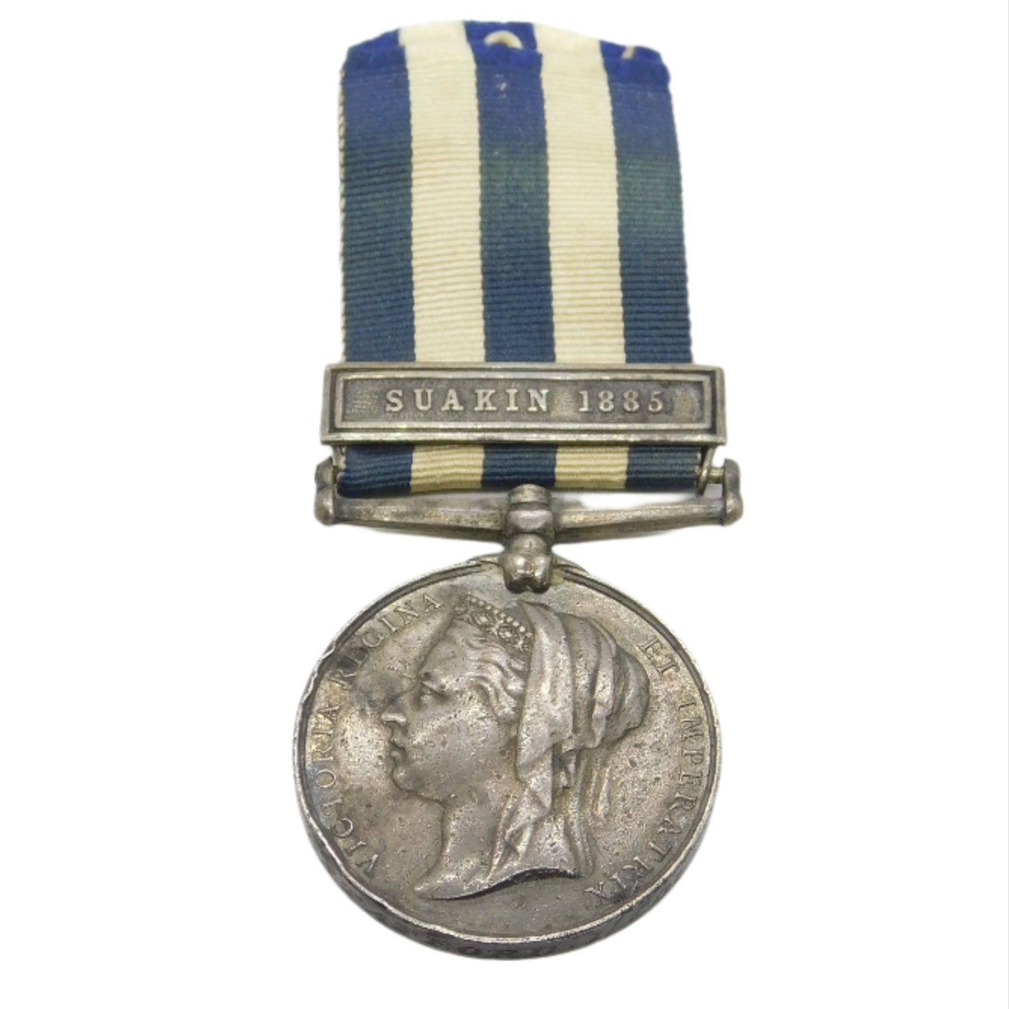 Coldstream Guards 1882 Egypt Medal w. Suakin 1885 Clasp PTE Stafford Antique