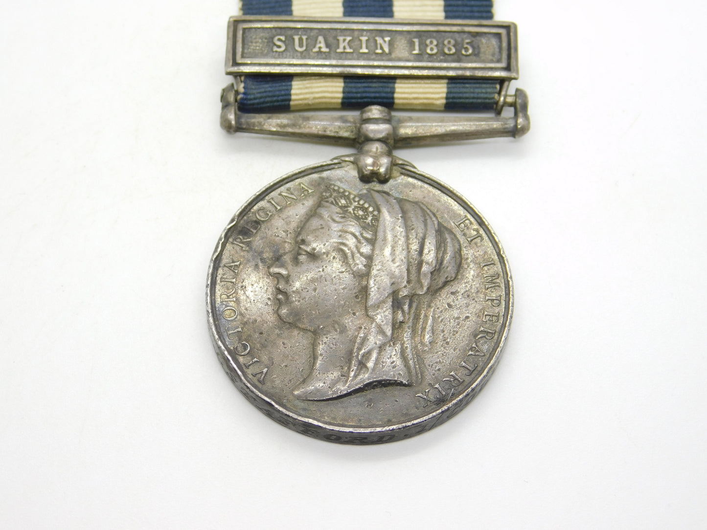Coldstream Guards 1882 Egypt Medal w. Suakin 1885 Clasp PTE Stafford Antique