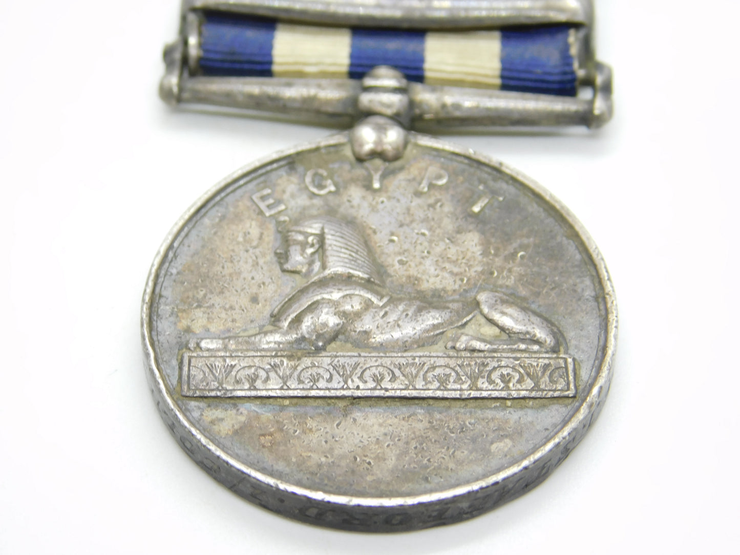 Coldstream Guards 1882 Egypt Medal w. Suakin 1885 Clasp PTE Stafford Antique