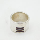 French 20th Century Biche de Bere Red Enamel Statement Ring Vintage c1980s