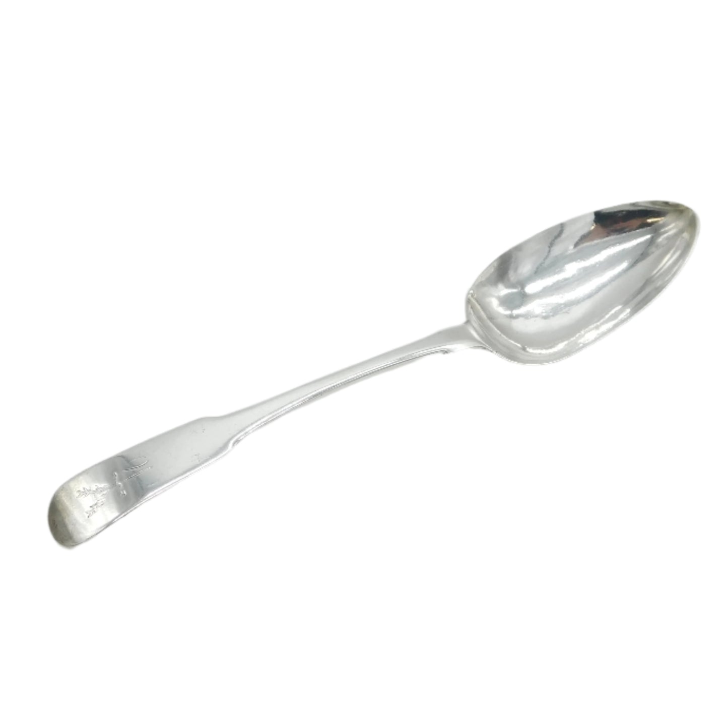 Inverness Provincial Sterling Silver Serving Spoon Antique c1815 Scottish