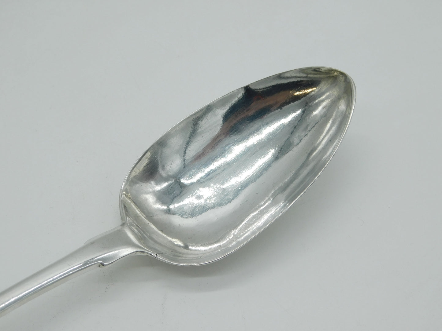 Inverness Provincial Sterling Silver Serving Spoon Antique c1815 Scottish