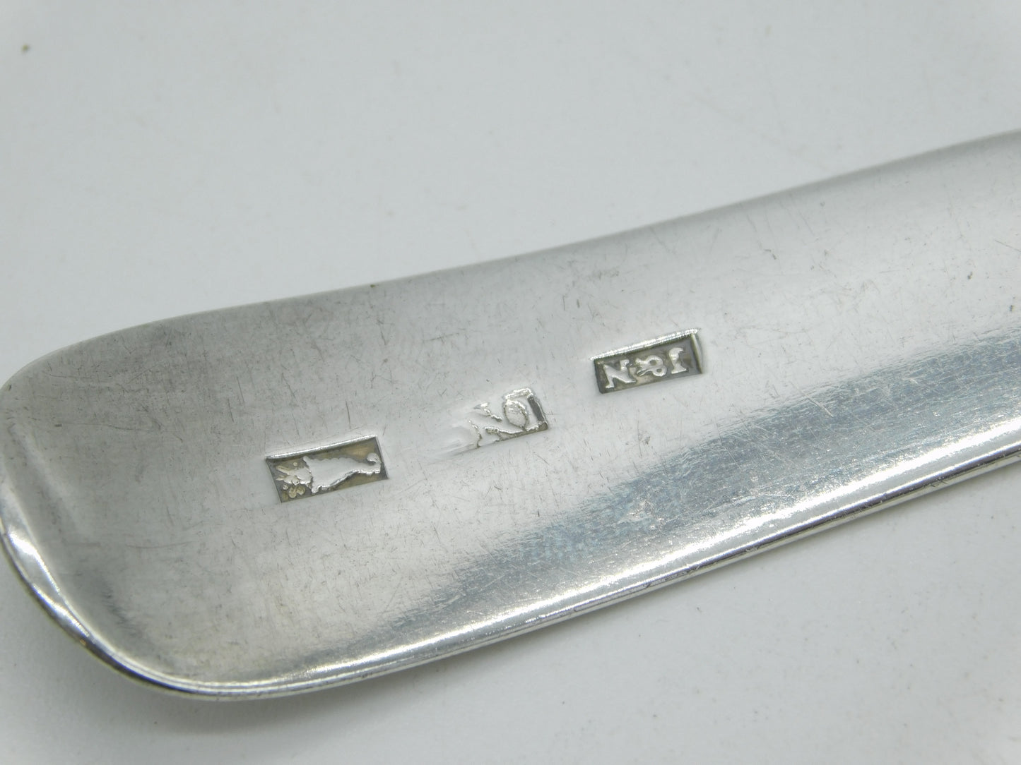Inverness Provincial Sterling Silver Serving Spoon Antique c1815 Scottish
