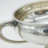 Sterling Silver Two-Handled Trophy Cup Antique 1932 Birmingham Art Deco