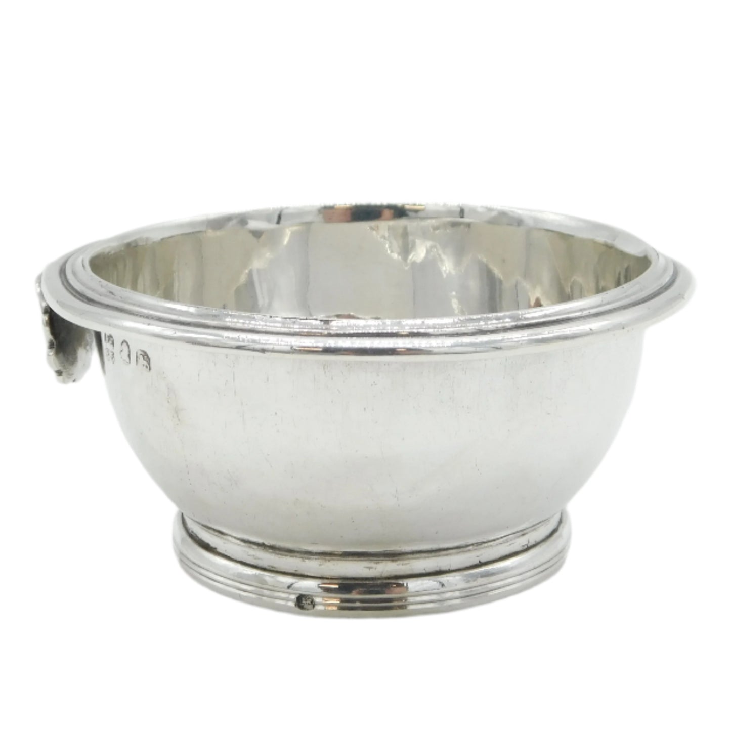 George III Sterling Silver Shell Pattern Wine Strainer Antique c1810 London