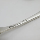 George III Sterling Silver Deer Crest Sugar Caster Spoon Antique 1774 London