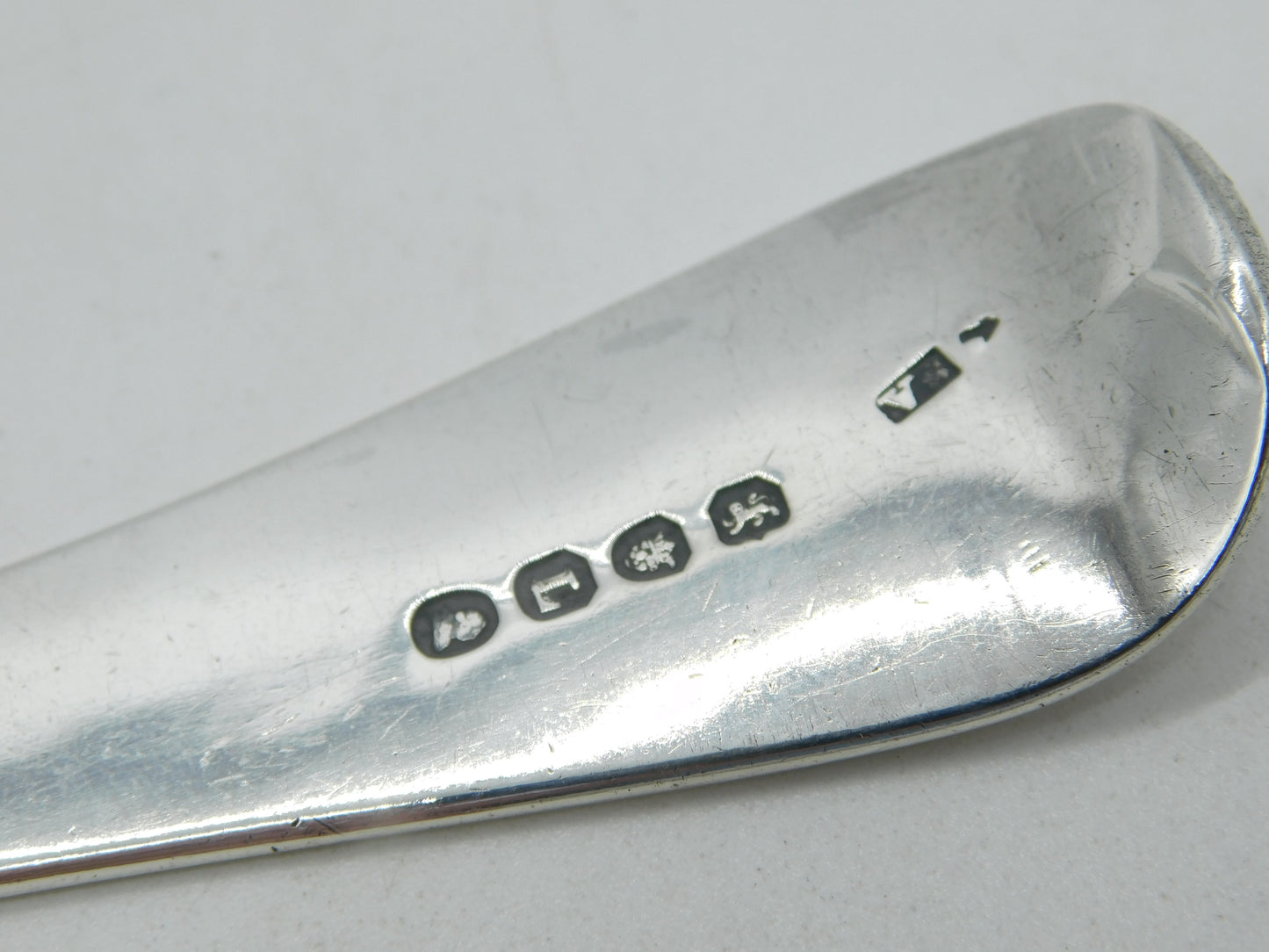 George III Sterling Silver Hanoverian Basting Spoon Antique 1806 London