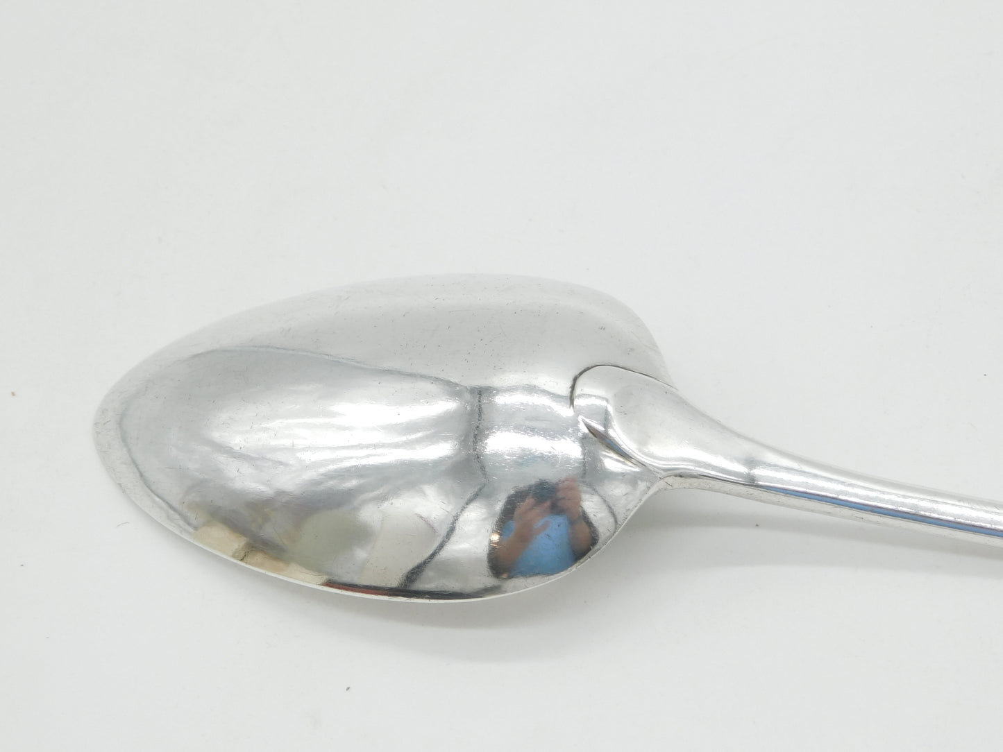 George III Sterling Silver Hanoverian Basting Spoon Antique 1806 London