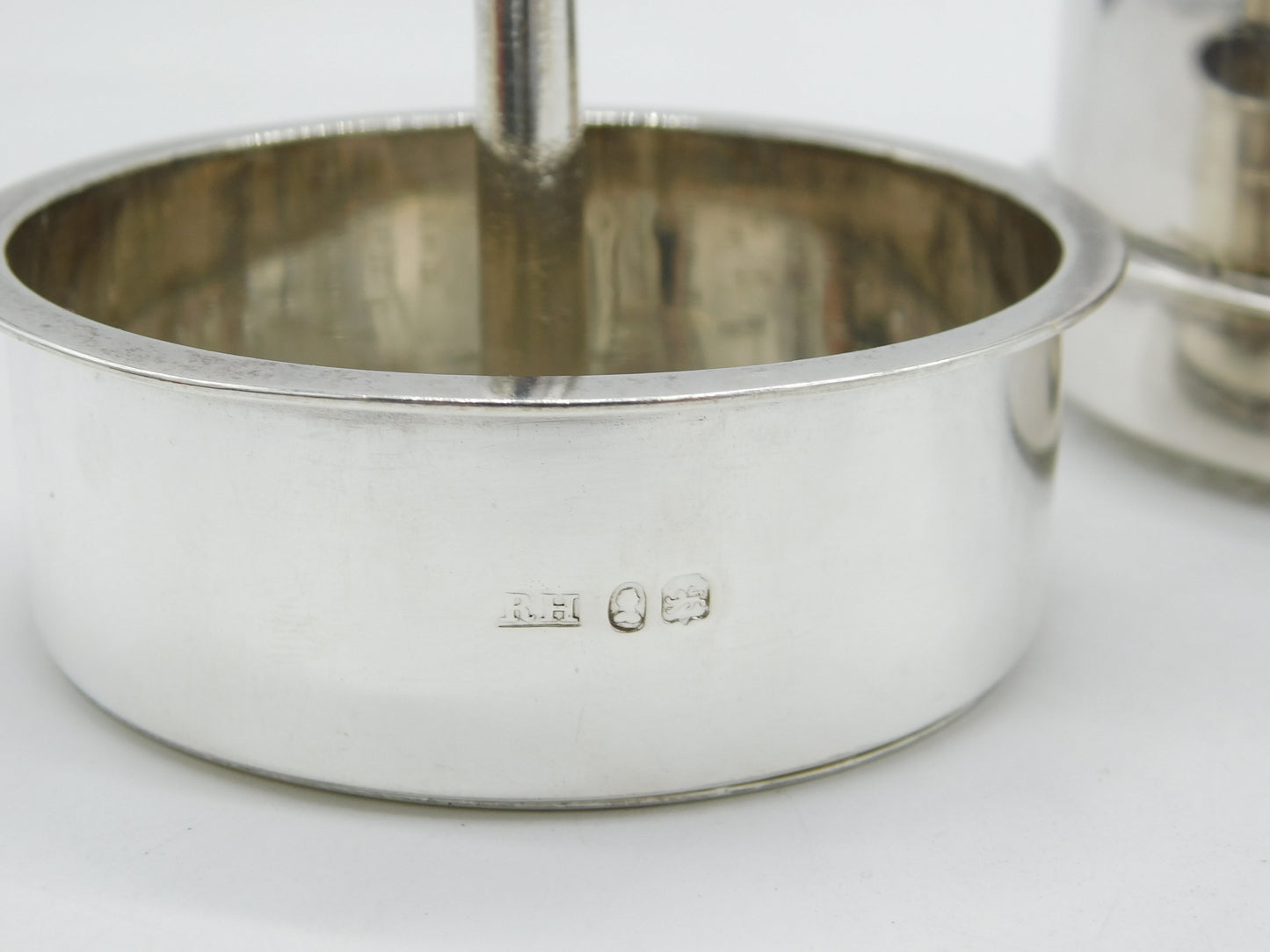 George IV Sterling Silver Sugar or Salt Crushing Barrel Antique 1827 London