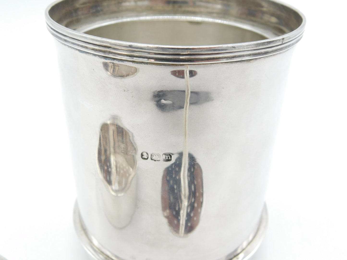 George IV Sterling Silver Sugar or Salt Crushing Barrel Antique 1827 London