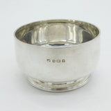 Sterling Silver Christening Bowl Antique 1922 Birmingham Art Deco William Neale