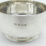 Sterling Silver Christening Bowl Antique 1922 Birmingham Art Deco William Neale