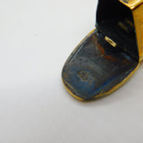 Victorian Brass Novelty Vesta Case PM William Gladstone Antique c1860