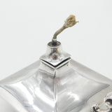 Sterling Silver Lamp Form Table Lighter Antique 1919 Birmingham Art Deco