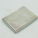 Sterling Silver Guilloche Enamel Venice Scene Cigarette Case 1931 Antique Deco