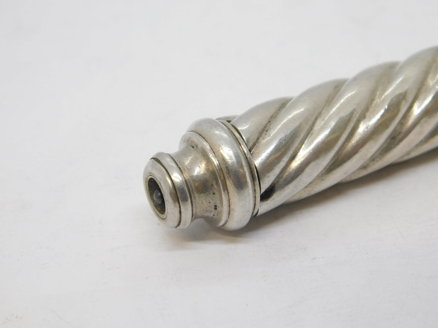 Sampson Mordan 19th Century Large Sterling Silver Telescopic Pencil Fob Antique c1890