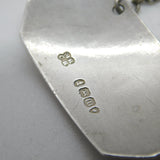 George IV Sterling Silver Bright Cut Sherry Decanter Label Antique 1827 London